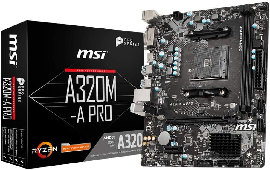 Placa mãe MSI ProSeries AMD A320M-A PRO
