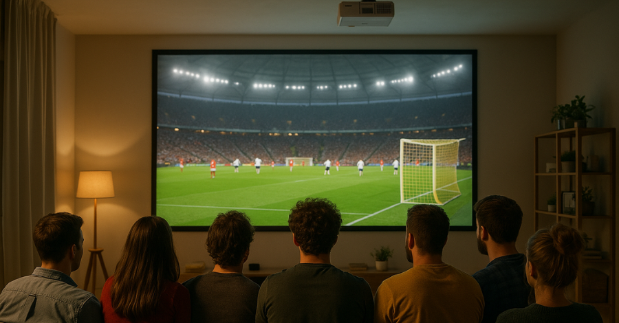 Melhores Projetores Portáteis para Assistir Futebol